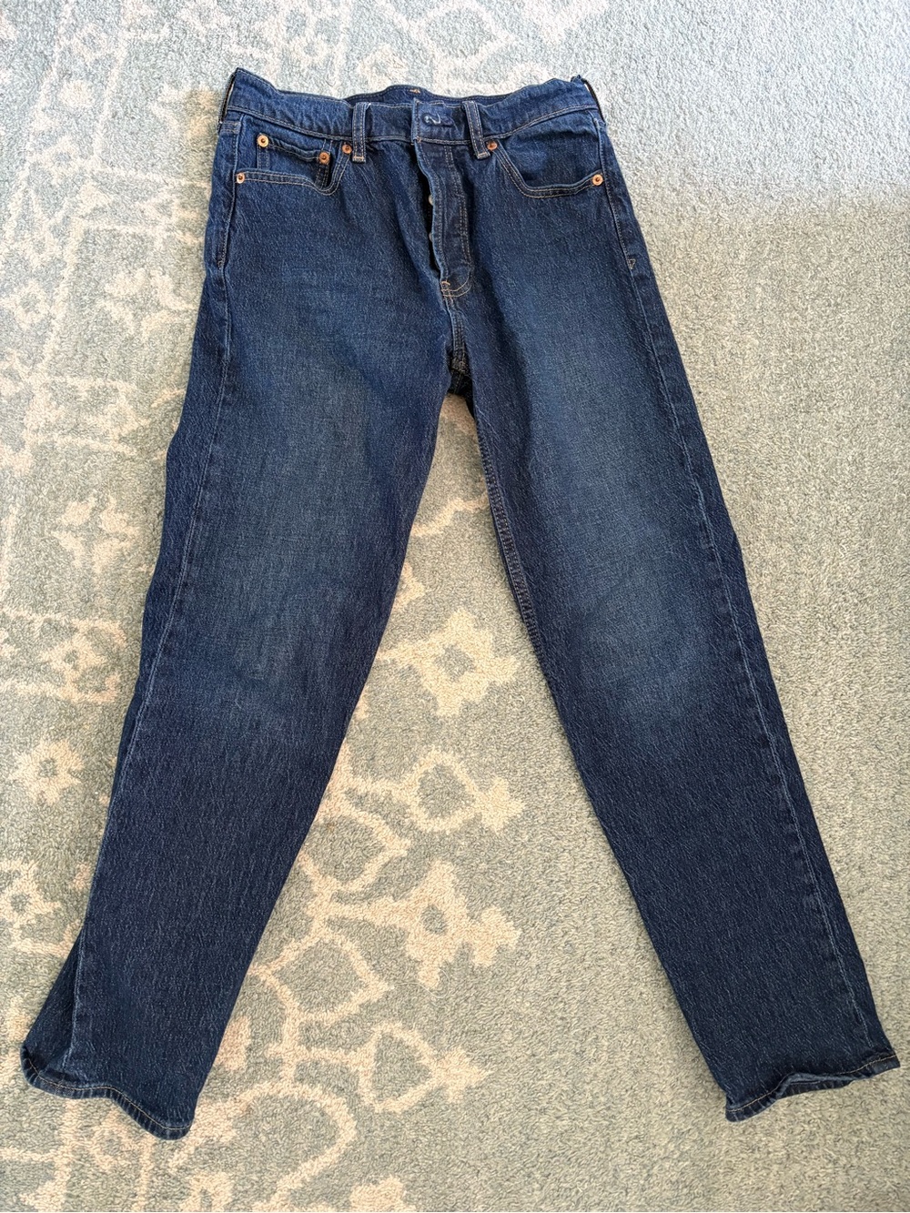 Gap High Rose Cheeky Straight Jeans